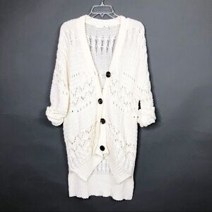 Mak by MAK B Cable knit cardigan